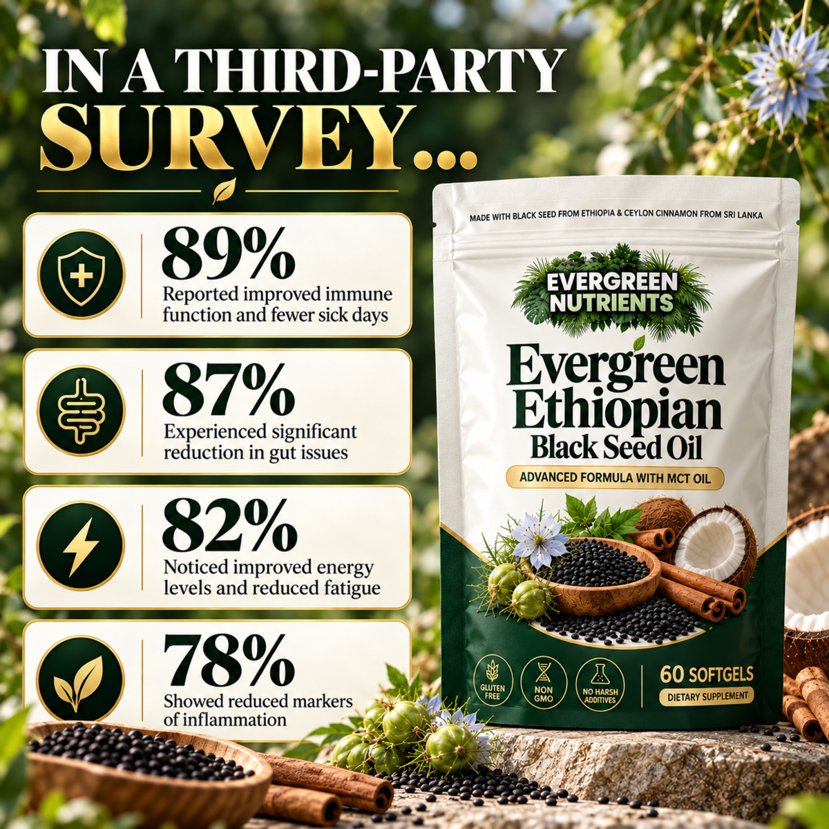 Evergreen Ethiopian - black seed oil