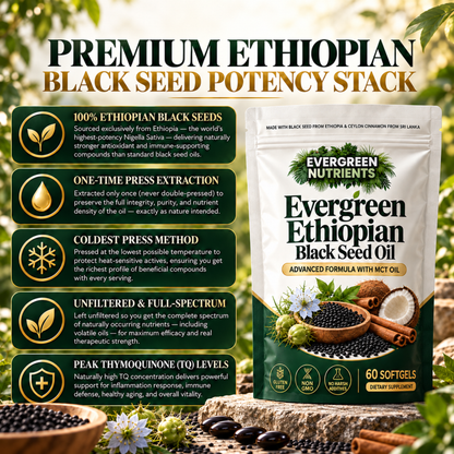 Evergreen Ethiopian - black seed oil