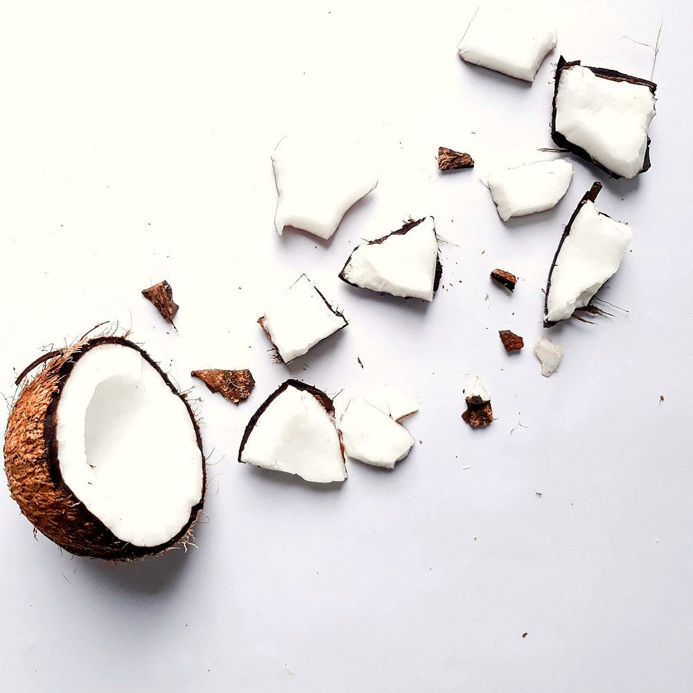 Fresh coconut, the source of MCT oil